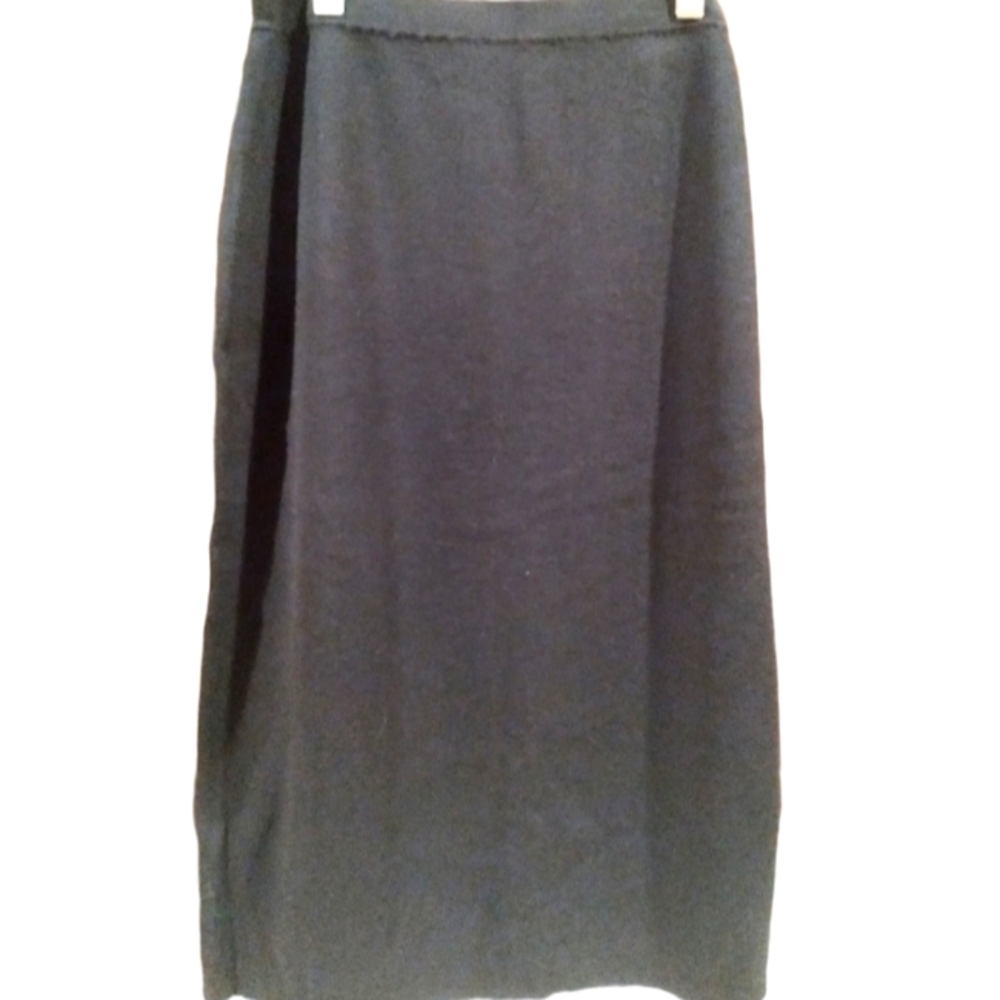 Joan Rivers Black Stretch Pencil Skirt
